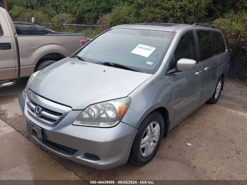 2007 Honda Odyssey Ex-L VIN: 5FNRL38757B143149 Lot: 40439959