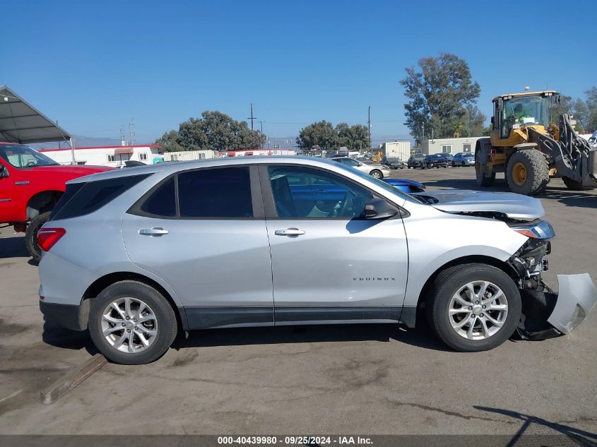 2020 Chevrolet Equinox Fwd Ls VIN: 2GNAXHEV6L6123050 Lot: 40439980