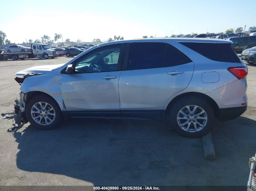 2020 Chevrolet Equinox Fwd Ls VIN: 2GNAXHEV6L6123050 Lot: 40439980