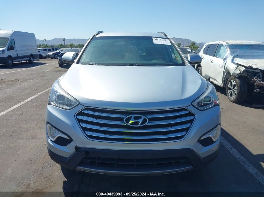 2016 Hyundai Santa Fe Se VIN: KM8SM4HF7GU135858 Lot: 40439993