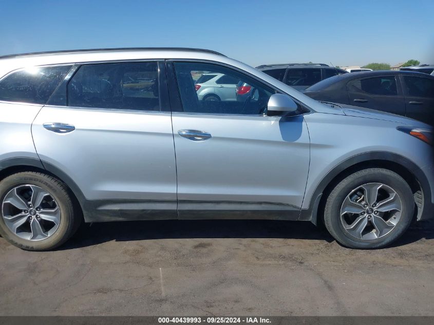 2016 Hyundai Santa Fe Se VIN: KM8SM4HF7GU135858 Lot: 40439993