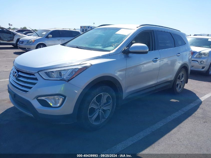 KM8SM4HF7GU135858 2016 HYUNDAI SANTA FE - Image 2