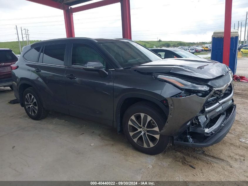 2023 Toyota Highlander Xle VIN: 5TDKDRAH9PS522459 Lot: 40440022