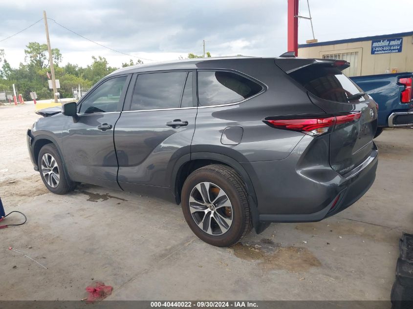 2023 Toyota Highlander Xle VIN: 5TDKDRAH9PS522459 Lot: 40440022