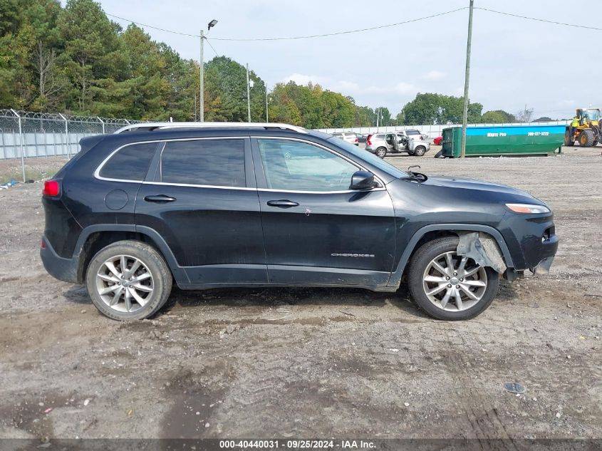 2014 Jeep Cherokee Limited VIN: 1C4PJLDB7EW113201 Lot: 40440031