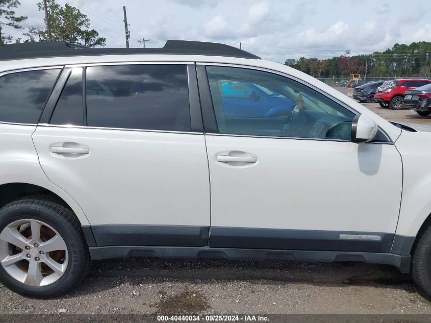 2014 Subaru Outback 2.5I Premium VIN: 4S4BRCDC0E3250974 Lot: 40440034