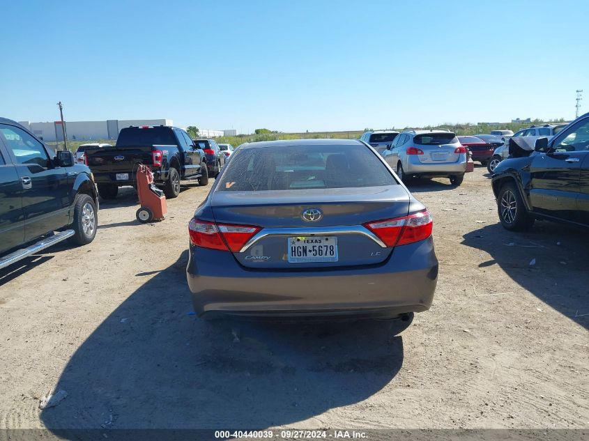 2016 Toyota Camry Le VIN: 4T4BF1FK8GR572508 Lot: 40440039