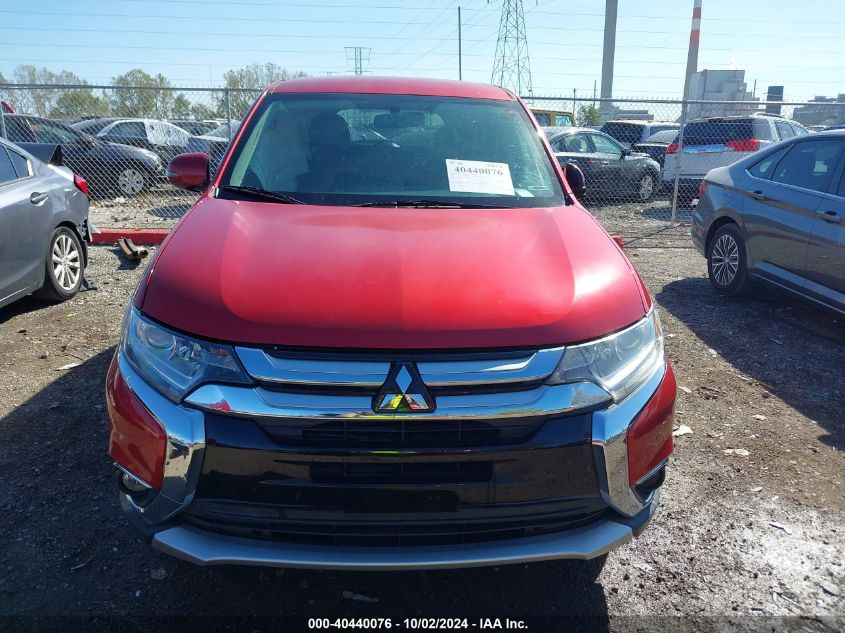 2017 Mitsubishi Outlander Se VIN: JA4AZ3A38HZ045290 Lot: 40440076