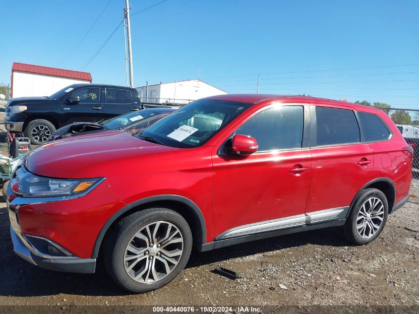 2017 Mitsubishi Outlander Se VIN: JA4AZ3A38HZ045290 Lot: 40440076