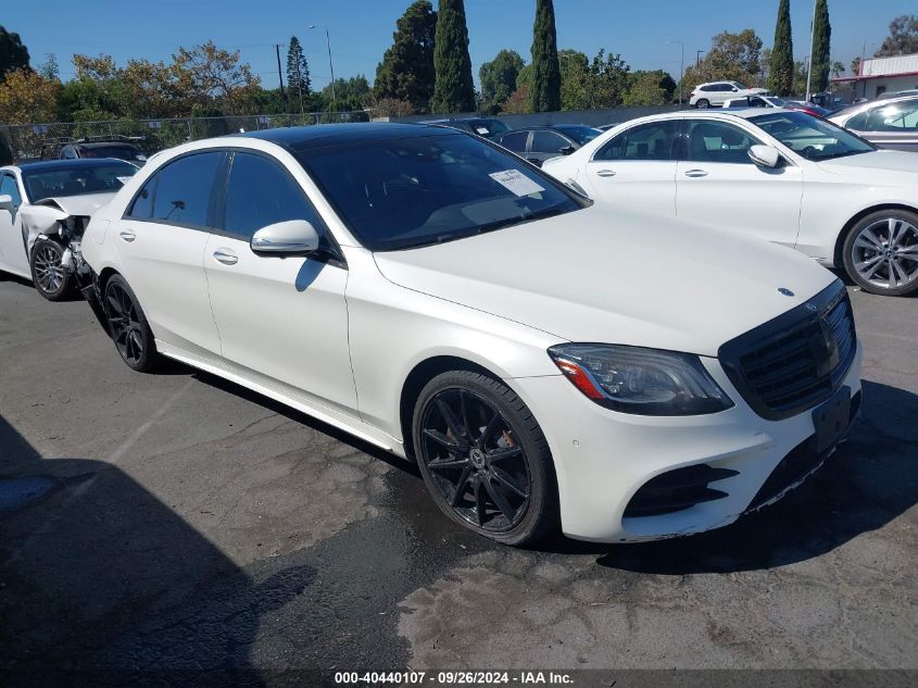 WDDUG6GB5JA377870 2018 MERCEDES-BENZ S CLASS - Image 1