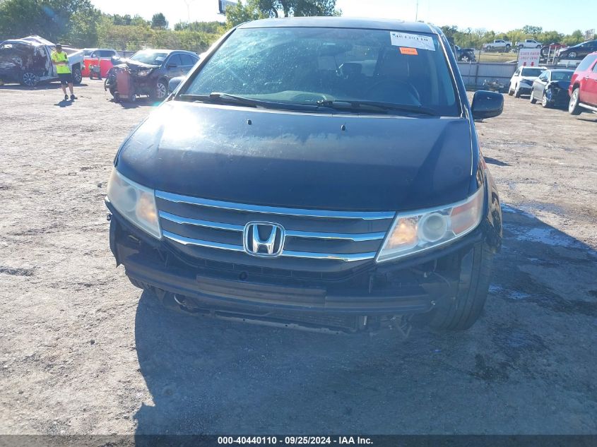 2013 Honda Odyssey Ex-L VIN: 5FNRL5H6XDB009669 Lot: 40440110