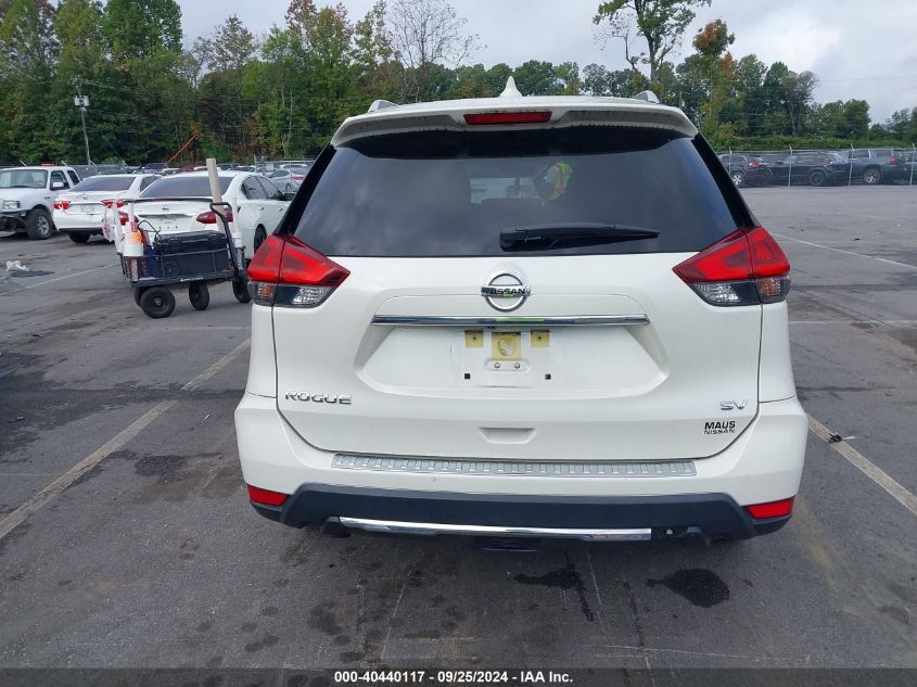 2018 Nissan Rogue Sv VIN: JN8AT2MT1JW469080 Lot: 40440117