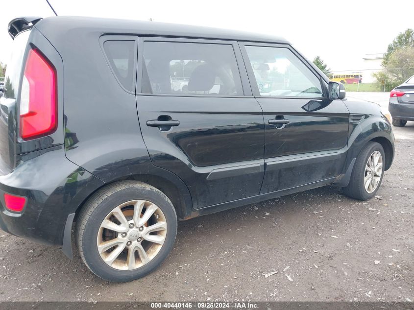 2012 Kia Soul + VIN: KNDJT2A65C7354294 Lot: 40440146