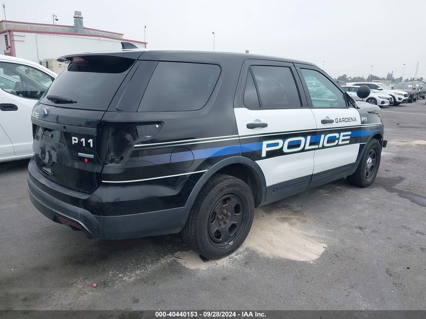 2016 FORD UTILITY POLICE INTERCEPTOR VIN: 1FM5K8AT2GGB12982