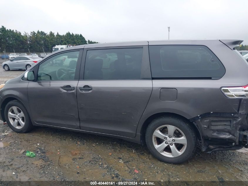 2011 Toyota Sienna Base V6 VIN: 5TDZK3DC3BS028883 Lot: 40440161