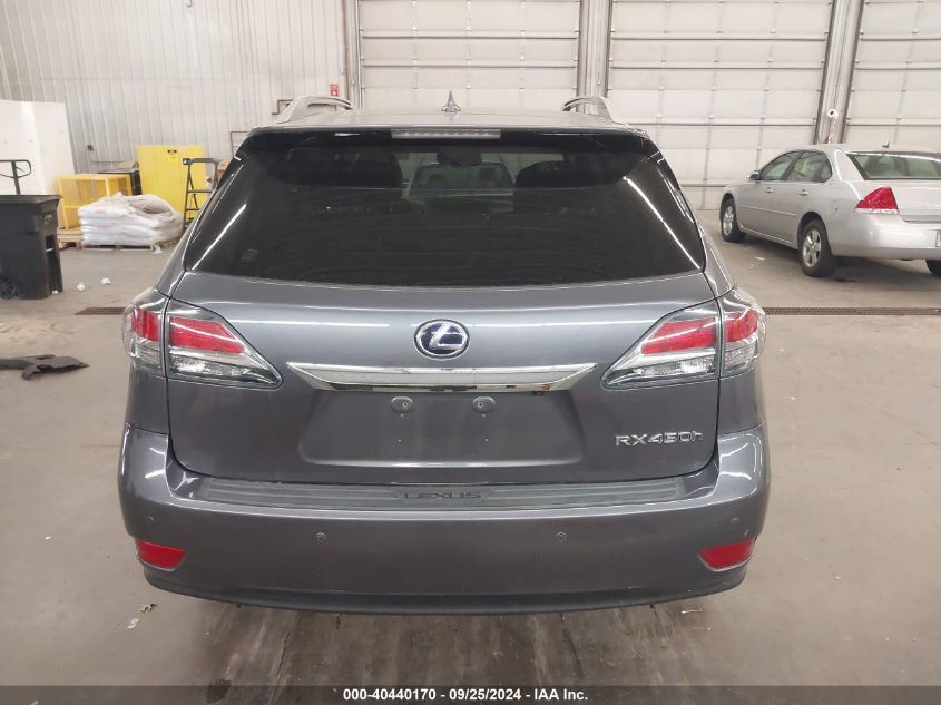 2014 Lexus Rx 450H VIN: JTJBC1BAXE2068665 Lot: 40440170