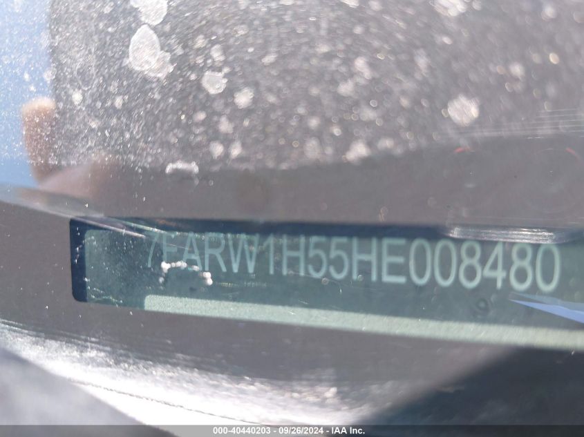 2017 Honda Cr-V Ex VIN: 7FARW1H55HE008480 Lot: 40440203