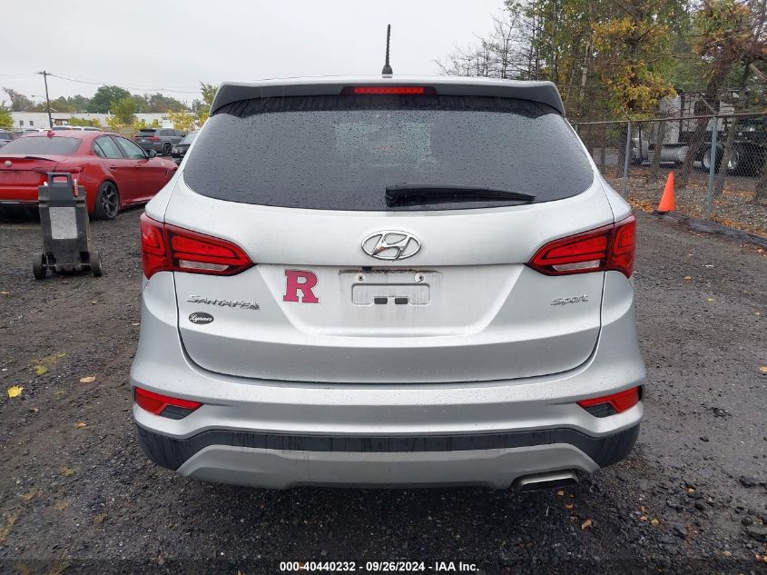 2018 Hyundai Santa Fe Sport 2.4L VIN: 5XYZT3LB3JG560037 Lot: 40440232