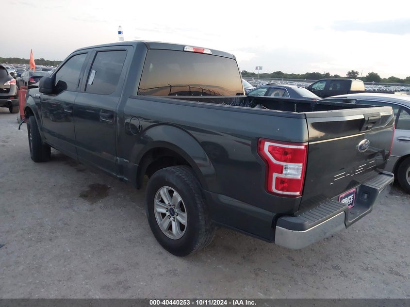 VIN 1FTEW1CBXJKE08115 2018 FORD F-150 XLT