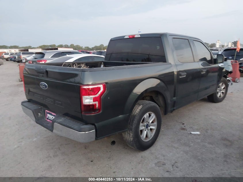 VIN 1FTEW1CBXJKE08115 2018 FORD F-150 XLT