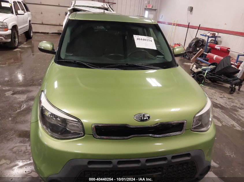 2014 Kia Soul + VIN: KNDJP3A58E7729096 Lot: 40440254