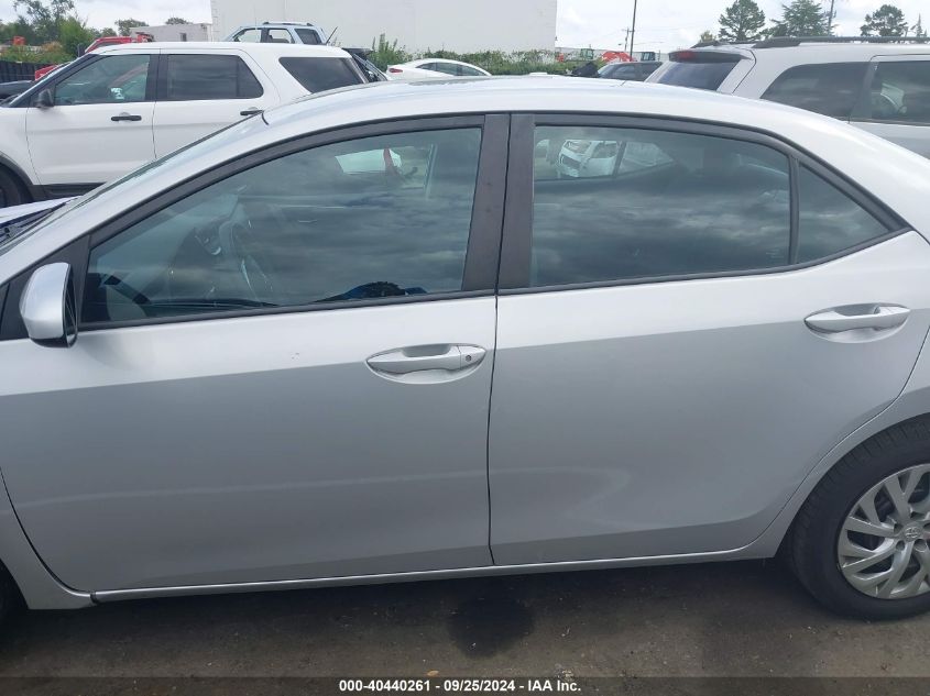 2018 TOYOTA COROLLA LE - 2T1BURHE6JC118594