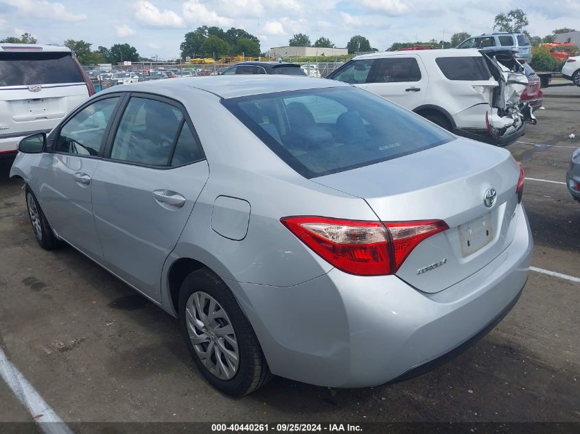 2018 TOYOTA COROLLA LE - 2T1BURHE6JC118594