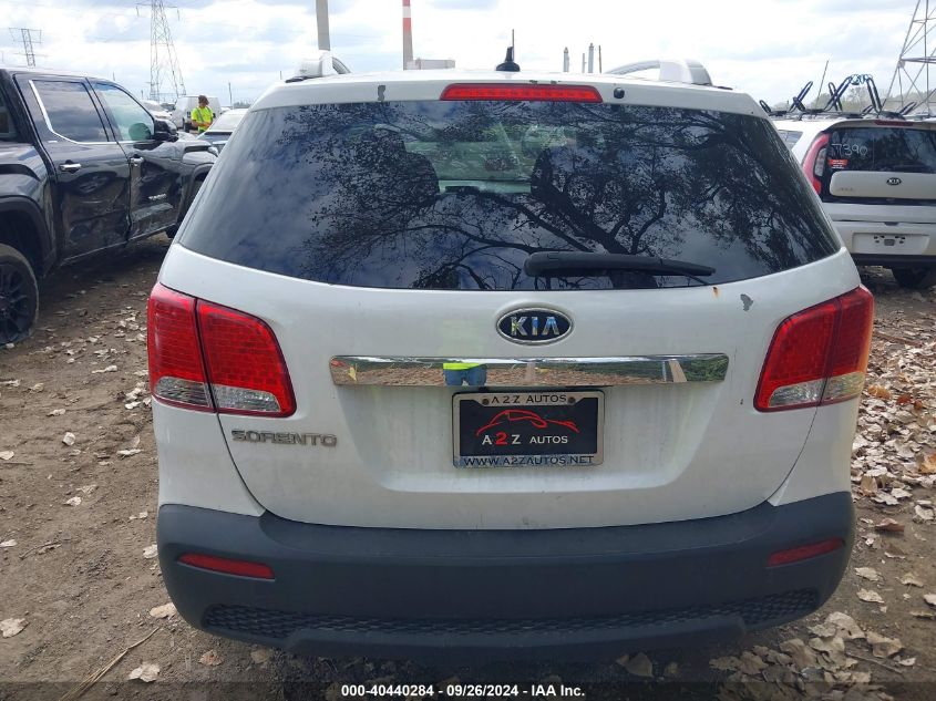 2011 Kia Sorento Lx VIN: 5XYKTDA25BG163831 Lot: 40440284