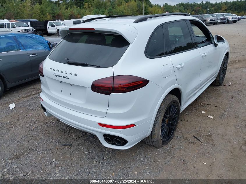 VIN WP1AD2A23HLA84005 2017 Porsche Cayenne, Gts no.4