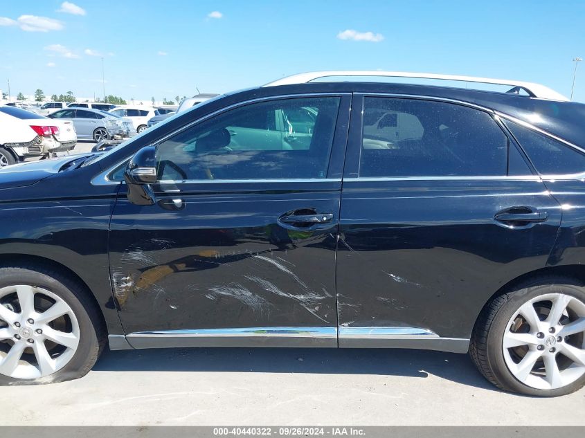 2012 Lexus Rx 350 VIN: 2T2ZK1BA6CC067916 Lot: 40440322