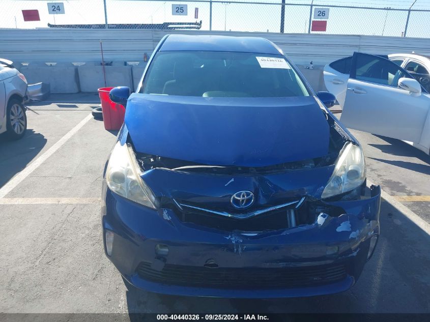 2012 Toyota Prius V Three VIN: JTDZN3EU7C3027852 Lot: 40440326