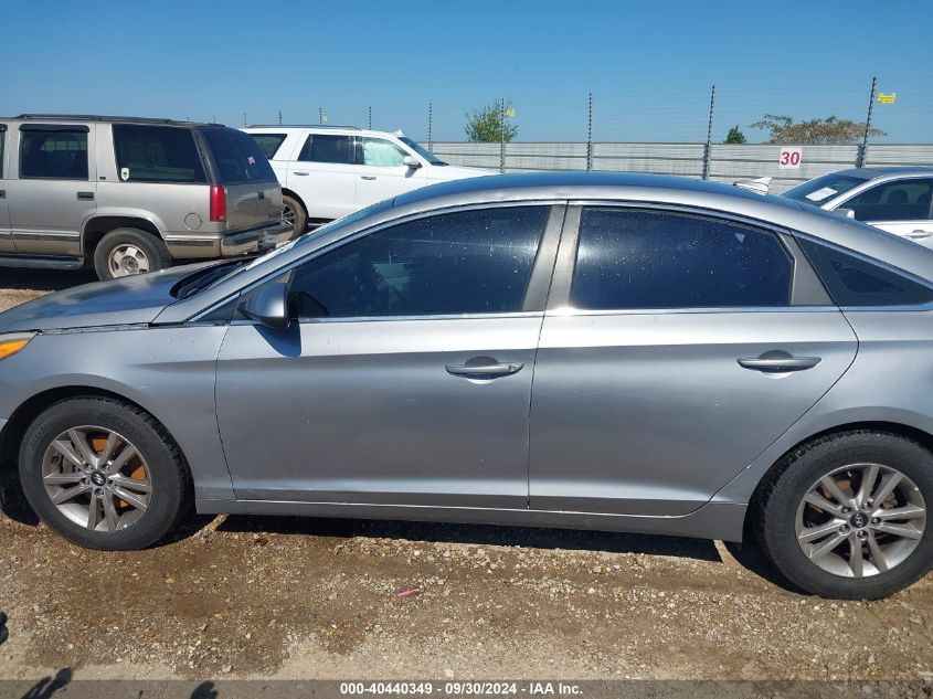 5NPE24AF4FH026087 2015 Hyundai Sonata Se