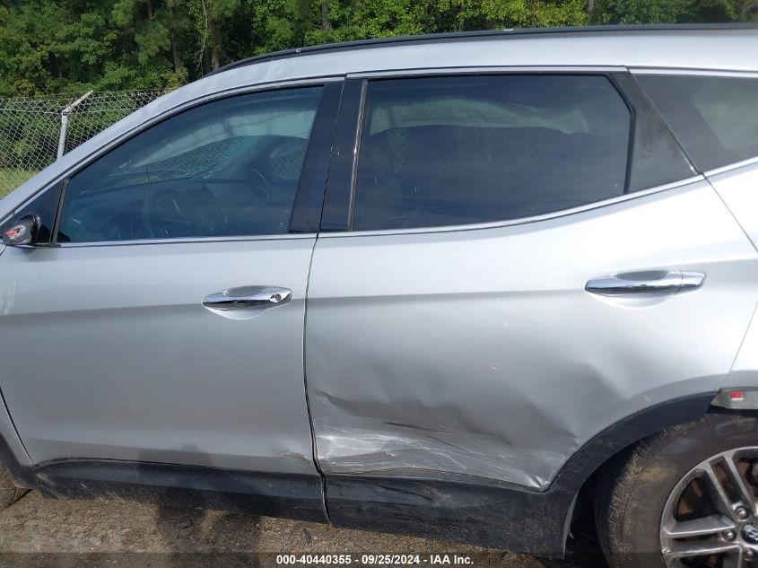 2017 Hyundai Santa Fe Sport 2.4L VIN: 5XYZU3LB0HG406571 Lot: 40440355