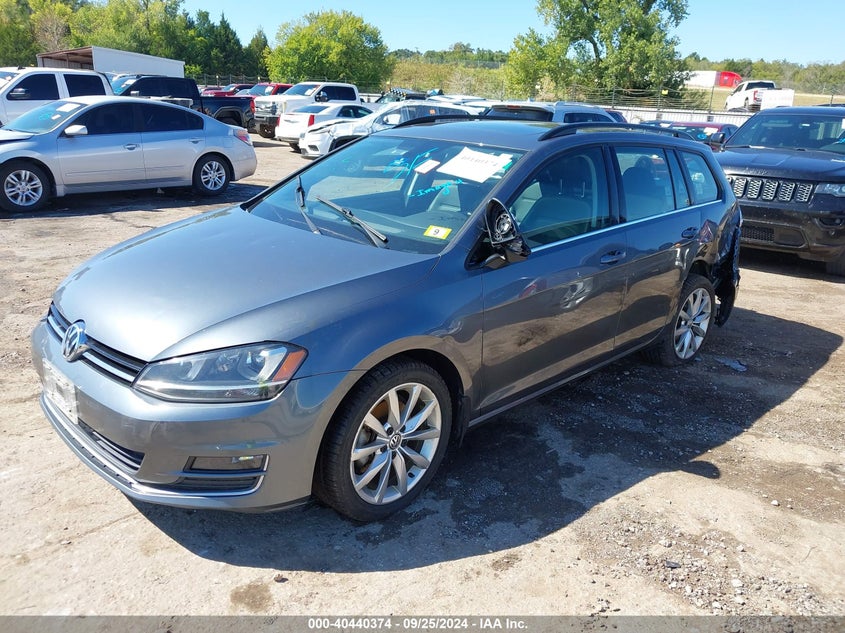 2016 VOLKSWAGEN GOLF SPORTWAGEN TSI SE 4-DOOR - 3VWC17AU4GM517018