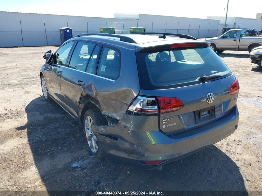 2016 VOLKSWAGEN GOLF SPORTWAGEN TSI SE 4-DOOR - 3VWC17AU4GM517018