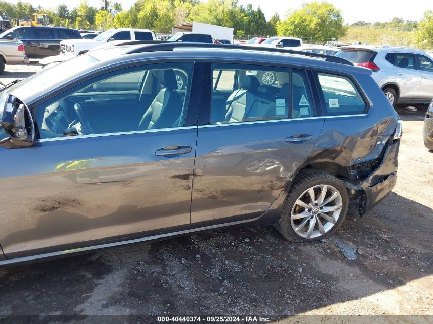 3VWC17AU4GM517018 2016 Volkswagen Golf Sportwagen Tsi Se 4-Door