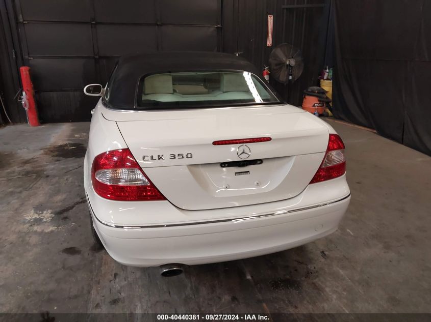 2008 Mercedes-Benz Clk 350 VIN: WDBTK56F88F245393 Lot: 40440381