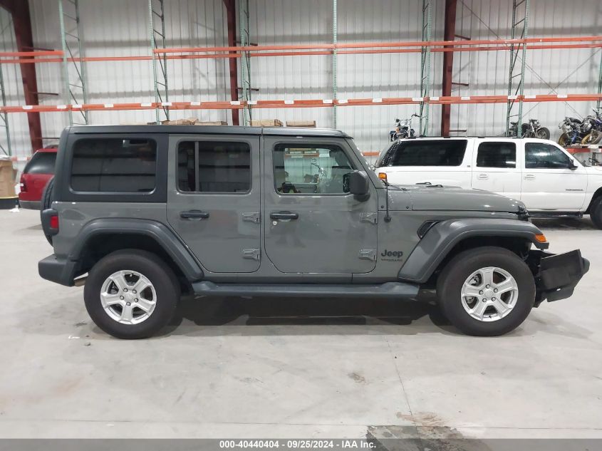 2022 Jeep Wrangler Unlimited Sport S 4X4 VIN: 1C4HJXDG1NW225077 Lot: 40440404