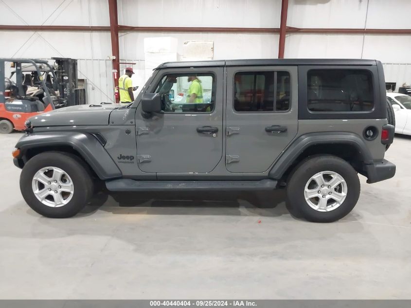 2022 Jeep Wrangler Unlimited Sport S 4X4 VIN: 1C4HJXDG1NW225077 Lot: 40440404