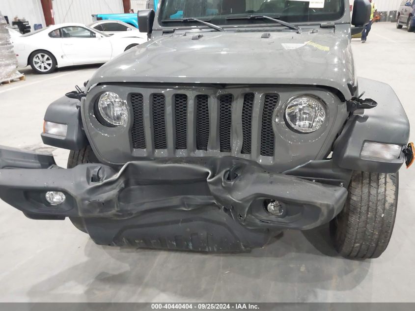 2022 Jeep Wrangler Unlimited Sport S 4X4 VIN: 1C4HJXDG1NW225077 Lot: 40440404