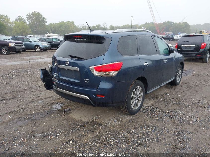 VIN 5N1AR2MM2EC640943 2014 NISSAN PATHFINDER no.4