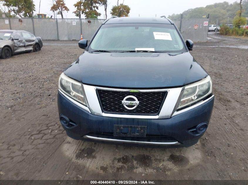 2014 Nissan Pathfinder Sv VIN: 5N1AR2MM2EC640943 Lot: 40440410