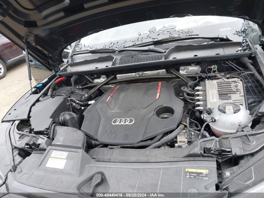 2022 Audi Sq5 Sportback Premium Tfsi Quattro Tiptronic VIN: WA114AFY3N2111966 Lot: 40440416