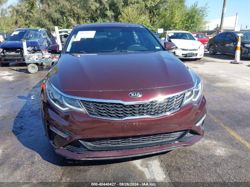 2019 Kia Optima Lx VIN: 5XXGT4L36KG276820 Lot: 40440427