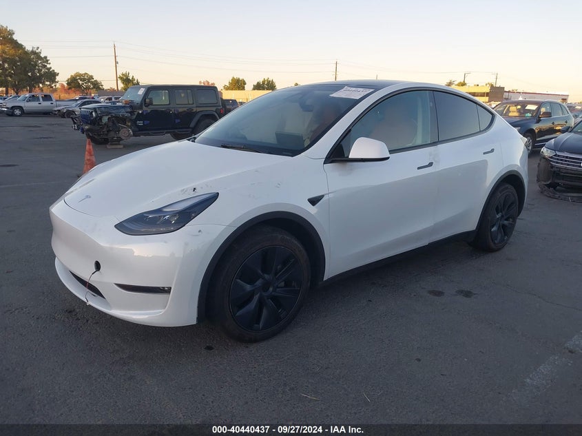 VIN 7SAYGDEE3RF122797 2024 TESLA MODEL Y LONG RANGE DUAL MOTOR ALL-WHEEL DRIVE