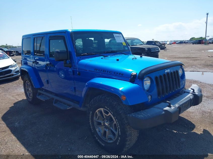 2015 Jeep Wrangler Unlimited Rubicon VIN: 1C4HJWFG5FL678208 Lot: 40440447