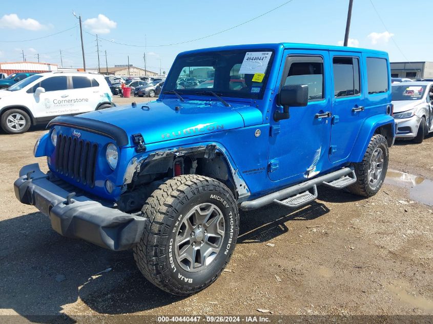 2015 Jeep Wrangler Unlimited Rubicon VIN: 1C4HJWFG5FL678208 Lot: 40440447