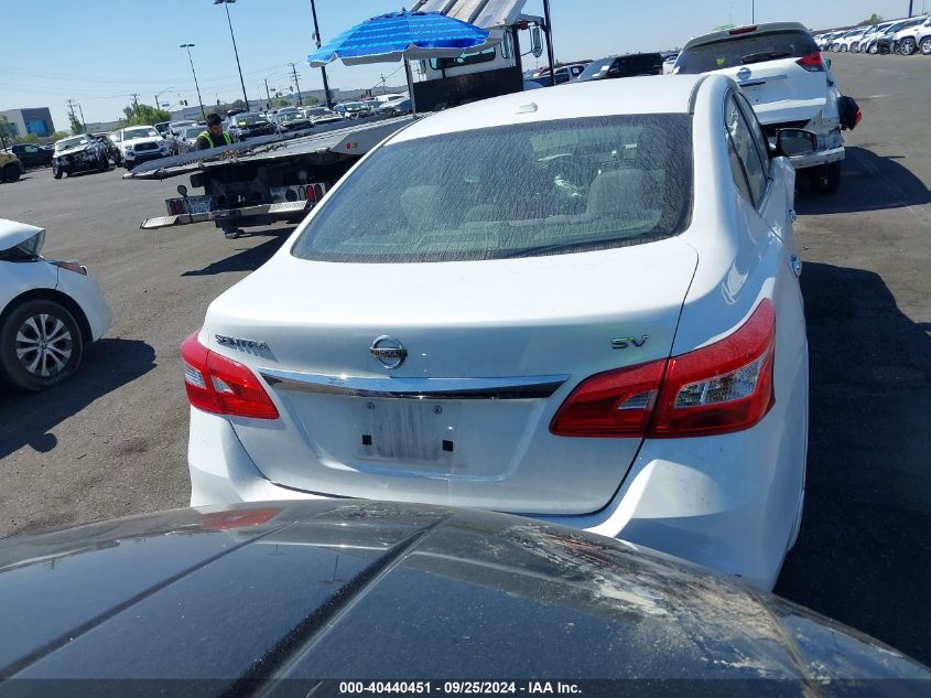 2017 Nissan Sentra Sv VIN: 3N1AB7AP0HY294653 Lot: 40440451