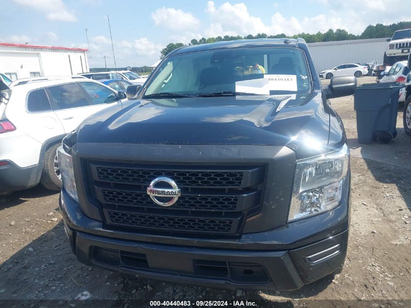 2021 Nissan Titan S 4X4 VIN: 1N6AA1EC1MN524273 Lot: 40440483