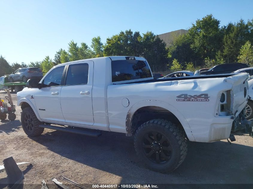 2022 Ram 2500 Laramie Mega Cab 4X4 6'4 Box VIN: 3C6UR5NL6NG112027 Lot: 40440517